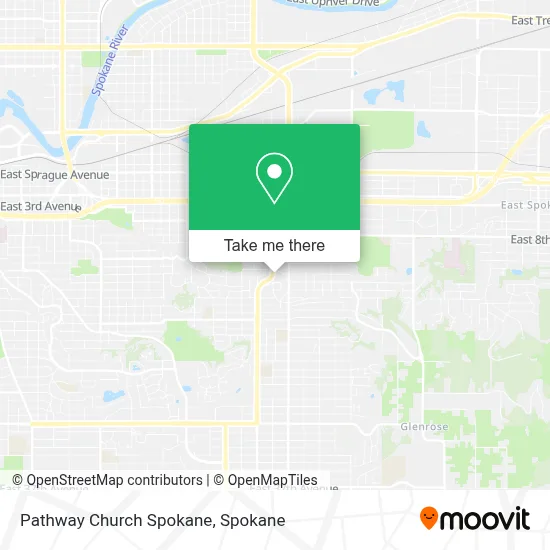 Pathway Church Spokane map