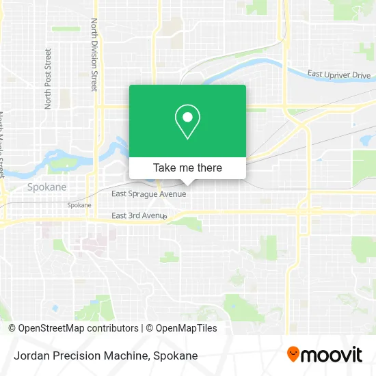 Jordan Precision Machine map