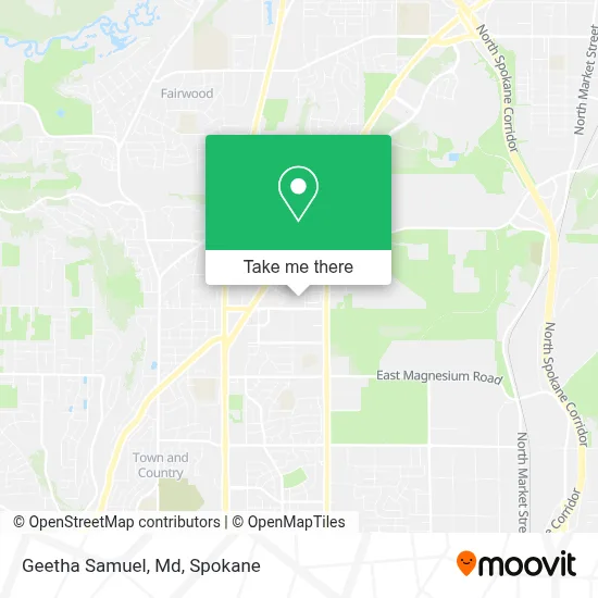 Geetha Samuel, Md map