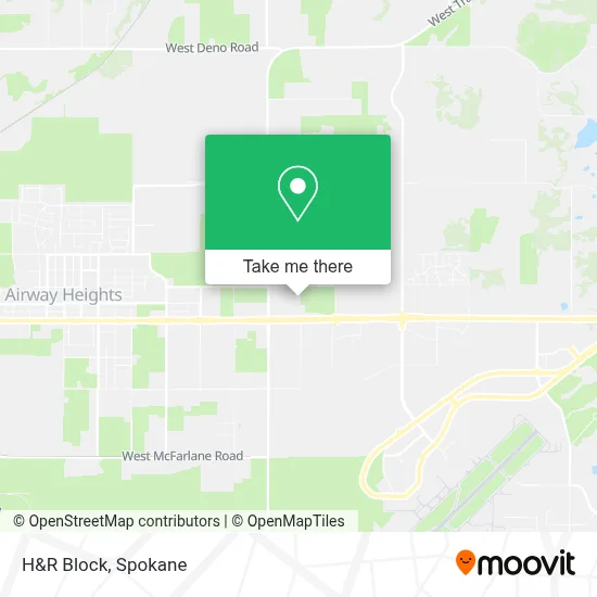 H&R Block map