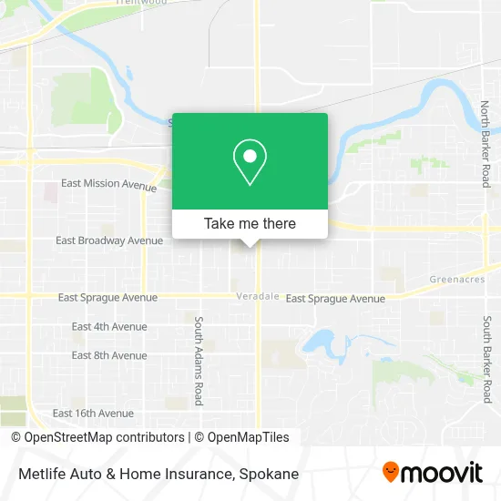 Metlife Auto & Home Insurance map