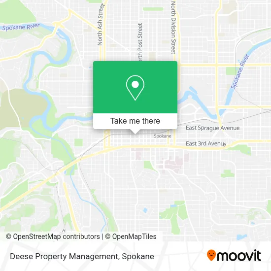 Deese Property Management map