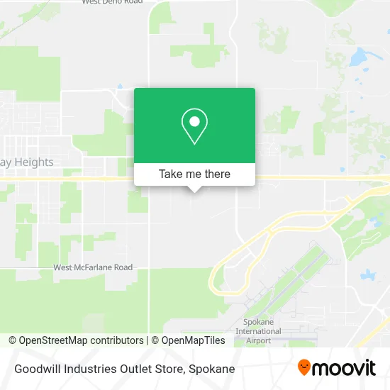 Goodwill Industries Outlet Store map