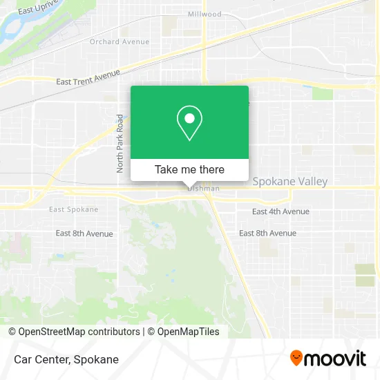 Car Center map