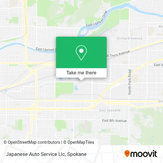 Japanese Auto Service Llc map