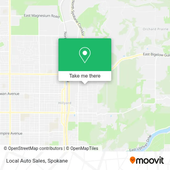 Local Auto Sales map