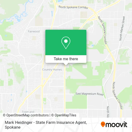Mark Heidinger - State Farm Insurance Agent map