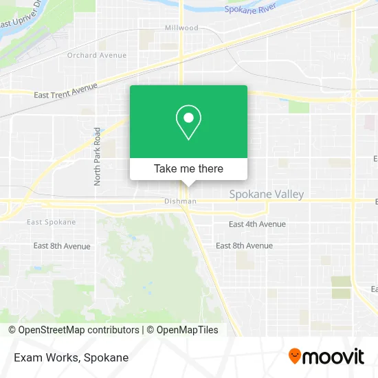 Exam Works map