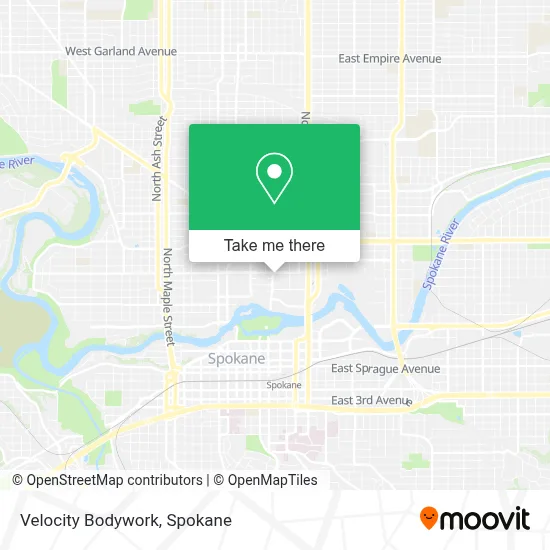 Velocity Bodywork map