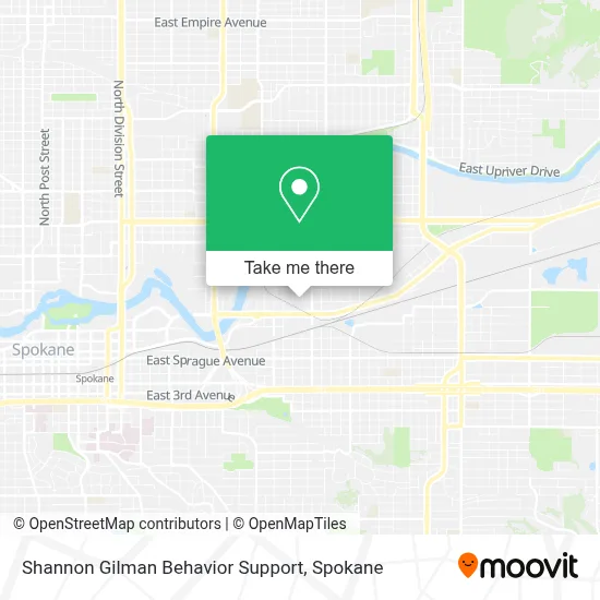 Shannon Gilman Behavior Support map
