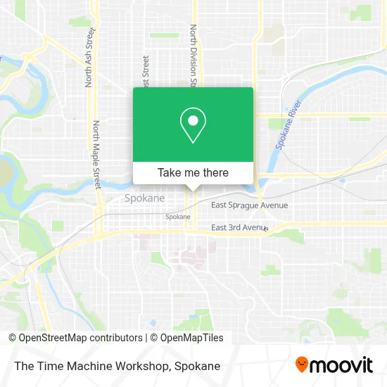 The Time Machine Workshop map