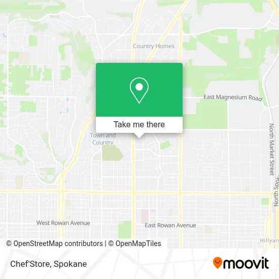 Chef'Store map