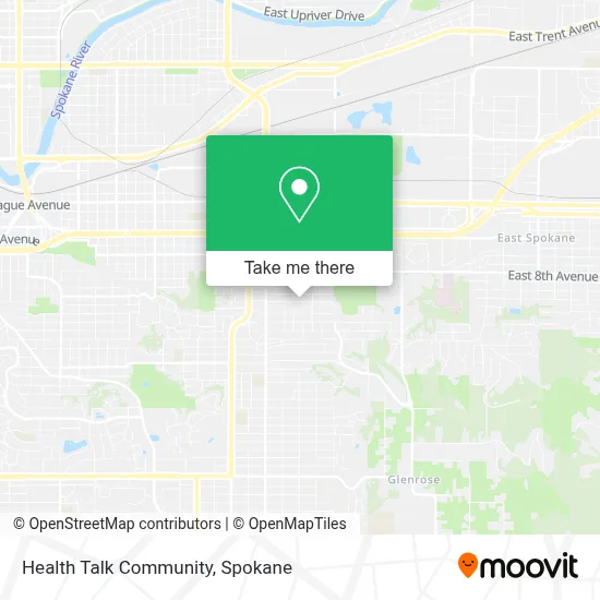 Health Talk Community map