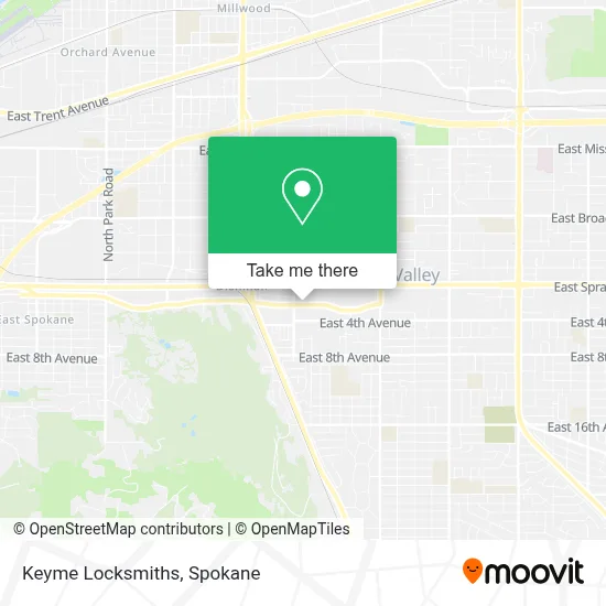 Keyme Locksmiths map