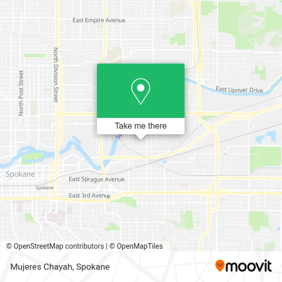 Mujeres Chayah map