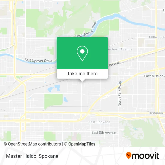 Master Halco map