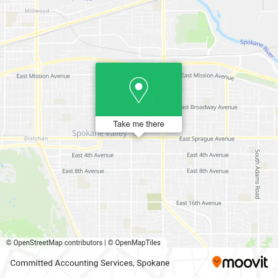 Committed Accounting Services map