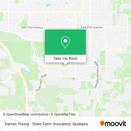 Darren Young - State Farm Insurance map