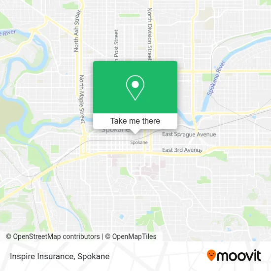 Inspire Insurance map