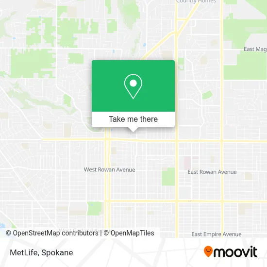 Met Life map