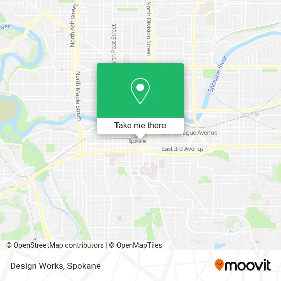 Design Works map