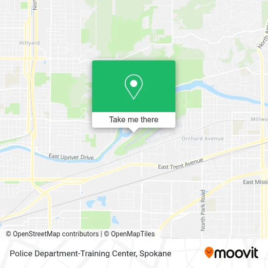 Police Department-Training Center map