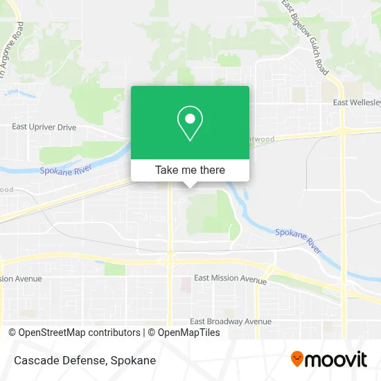Cascade Defense map