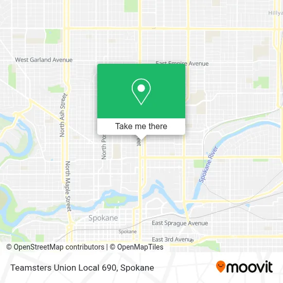 Teamsters Union Local 690 map