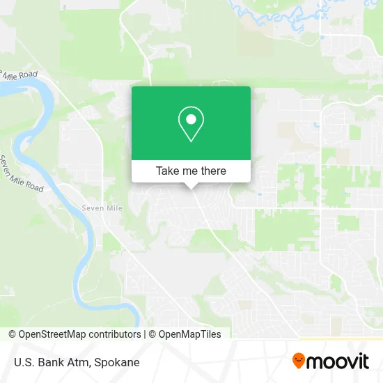 U.S. Bank Atm map