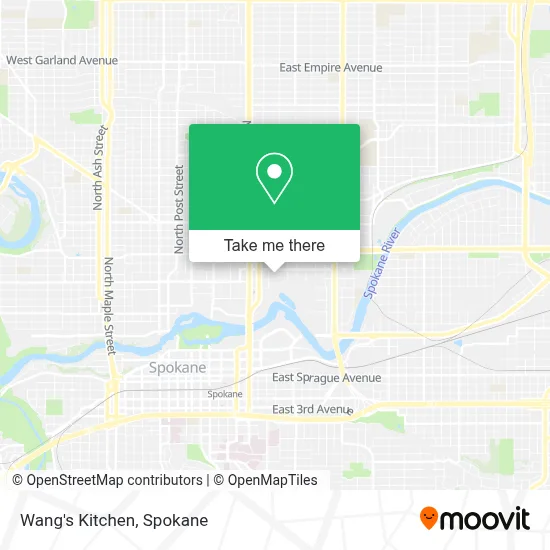 Wang's Kitchen map