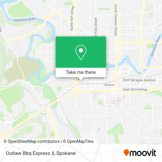 Outlaw Bbq Express II map