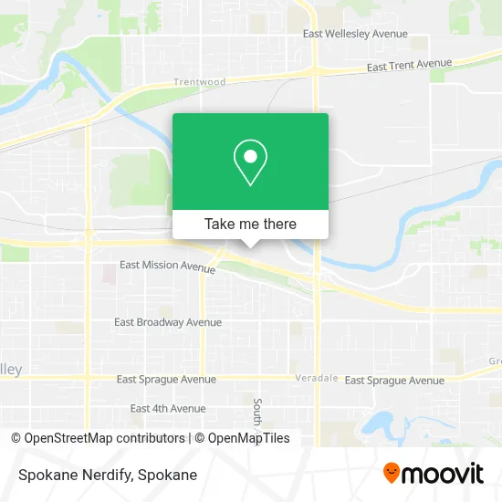 Spokane Nerdify map