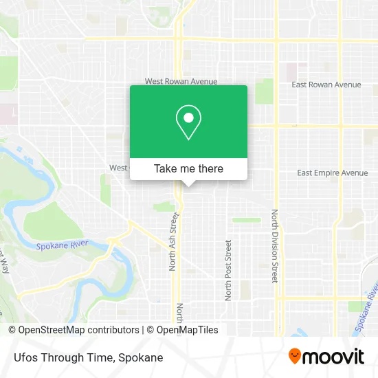Ufos Through Time map