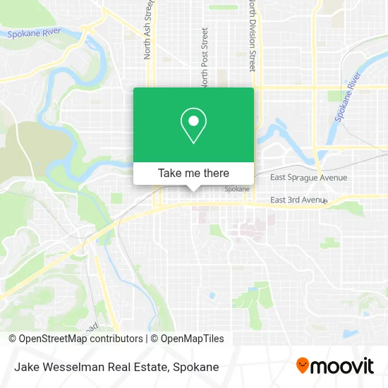 Jake Wesselman Real Estate map