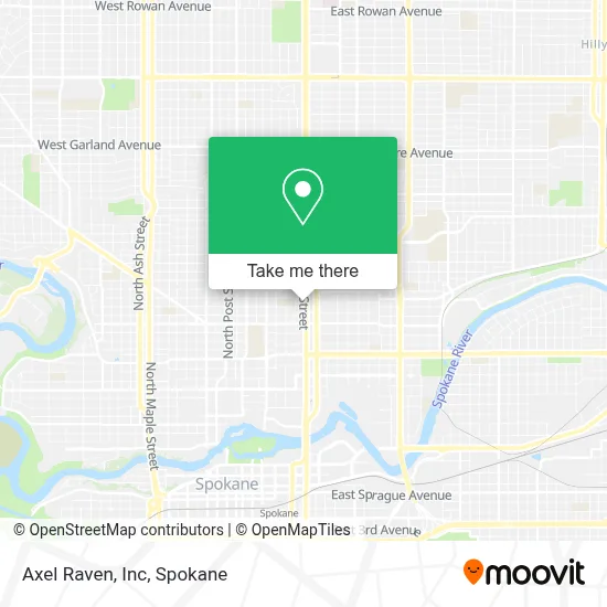 Axel Raven, Inc map