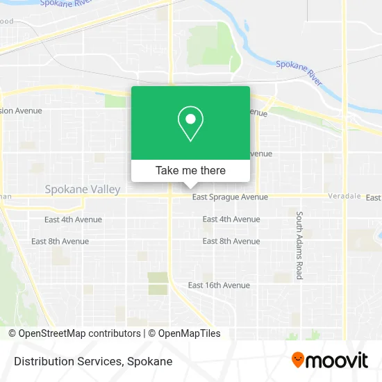 Distribution Services map