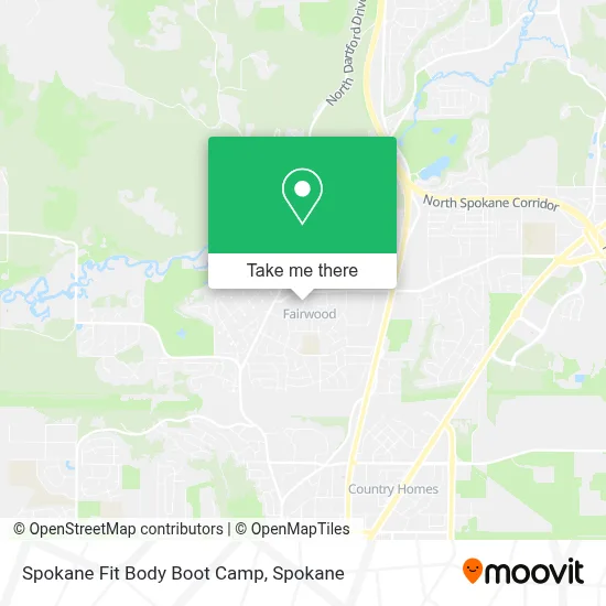 Spokane Fit Body Boot Camp map