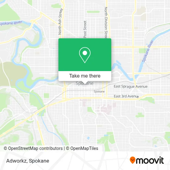 Adworkz map