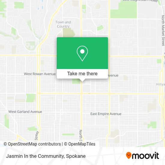 Jasmin In the Community map