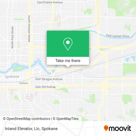 Inland Elevator, Llc map