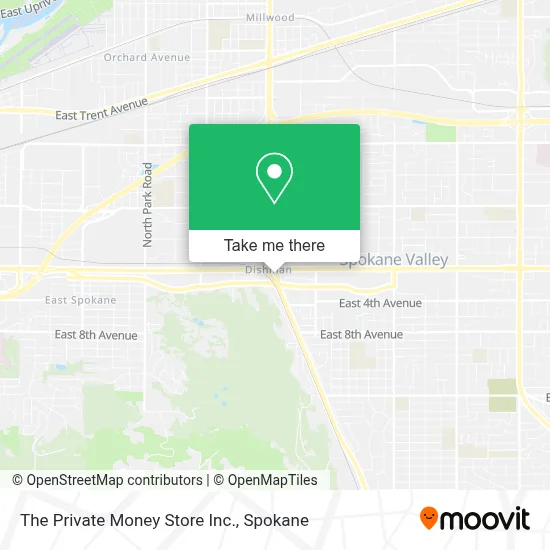 The Private Money Store Inc. map