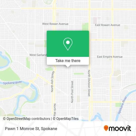Pawn 1 Monroe St map