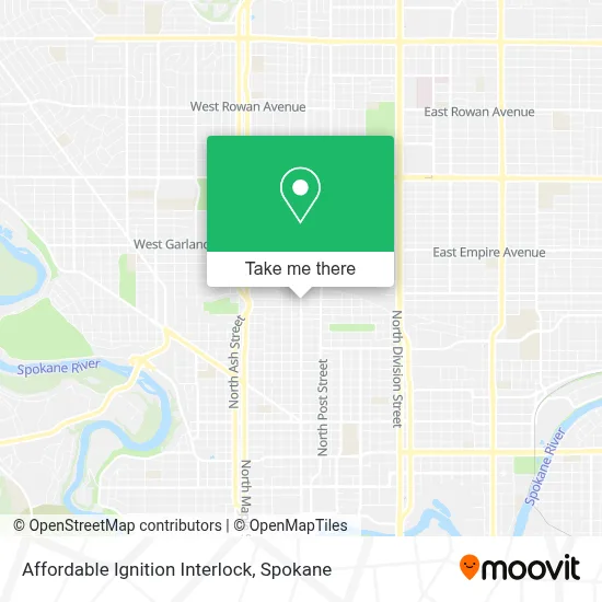 Affordable Ignition Interlock map