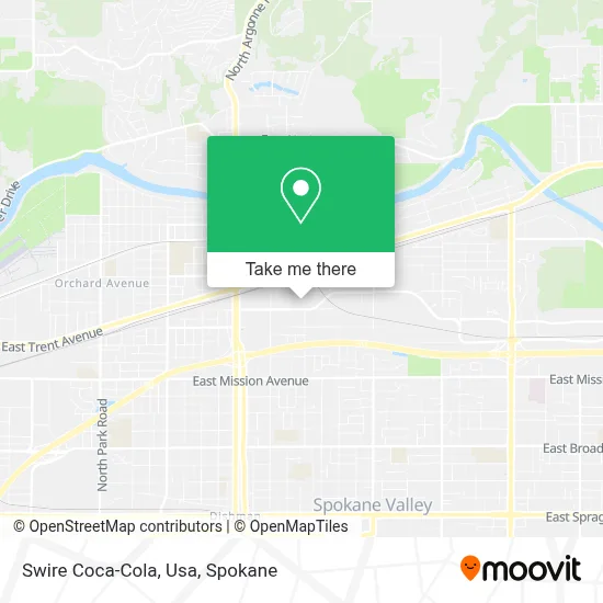 Swire Coca-Cola, Usa map