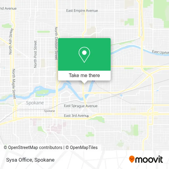 Sysa Office map