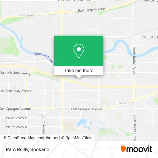 Pam Reilly map
