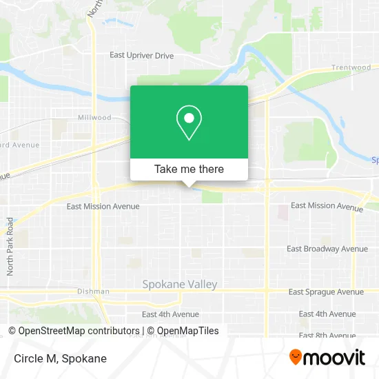 Circle M map