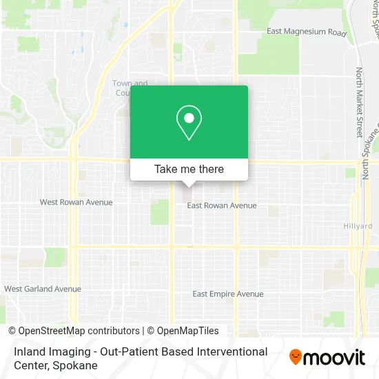 Inland Imaging - Out-Patient Based Interventional Center map