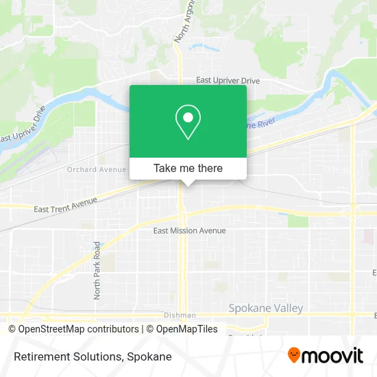 Retirement Solutions map