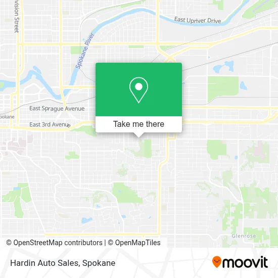 Hardin Auto Sales map